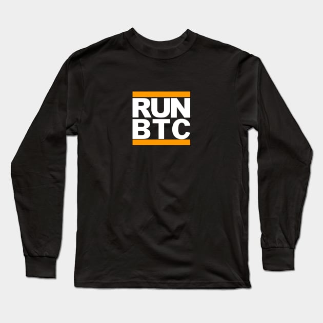 RUN BTC Long Sleeve T-Shirt by bembureda